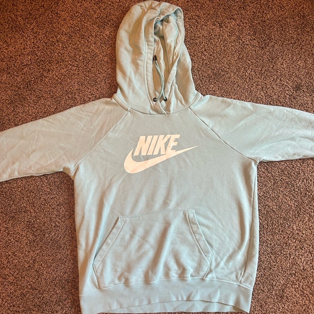 Nike Sky Blue Pullover Hoodie